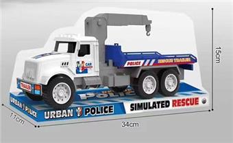 Toy Taxi Police Trailer   ITEM NO.： W021163