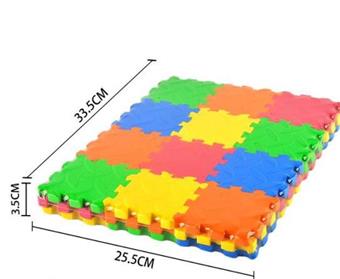 EVA Leaf Pattern Plain Face Puzzle 36PCS   ITEM NO.： W032522
