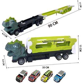 Launch trailer (equipped with four small cars)   ITEM NO.： W020657