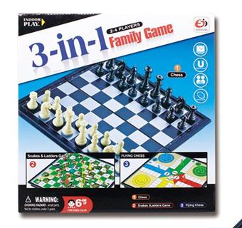 Three in One Chessboard (GCC)   ITEM NO.： W039564