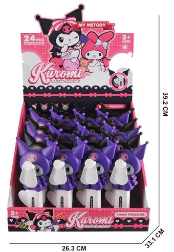Coolomi hand pressed small fan (24PCS)   ITEM NO.： W031836