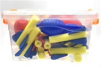 34PCS pressure small rocket   ITEM NO.： W032763