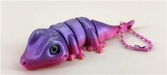 9CM gecko keychain chain ring   ITEM NO.： W025114