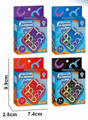 IQ Smart Battle Puzzle Desktop Game (4 Mixed) Russian   ITEM NO.： W034576