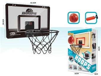 45 long scoring simulation transparent buckle basketball board (new all black version) scoring basketball board   ITEM NO.： W020635