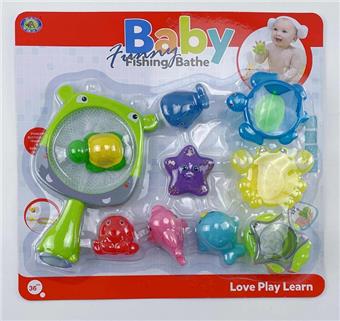 (Bathroom Hippopotamus Net Fishing Ocean Single)   ITEM NO.： W035175