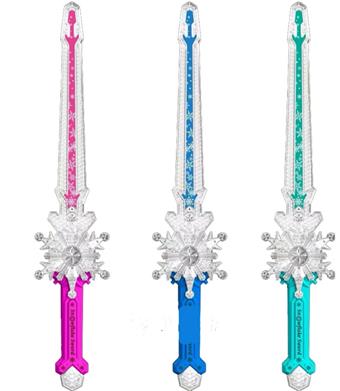 Sparkling Crystal Snow Sword   ITEM NO.： W032327