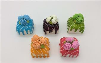 Rose Square Cake   ITEM NO.： W036588