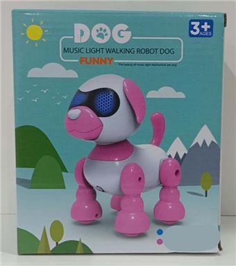 Robot dog (with music and lighting)   ITEM NO.： W034610