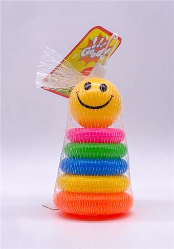 Small circle with 5 layers, small monochrome smiley face   ITEM NO.： W020087
