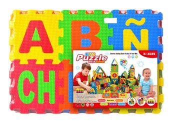 EVA Spanish and Number Puzzles 36pcs   ITEM NO.： W032596