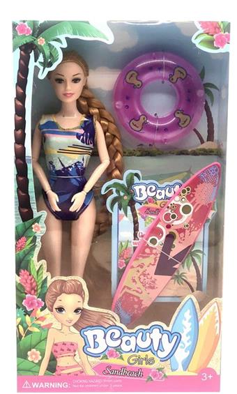 New 11.5-inch 9-joint swimsuit for beautiful women with skateboard and swim ring   ITEM NO.： W033775