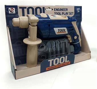 Simulated electric tool set (electric drill)   ITEM NO.： W034627