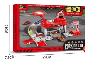 Launch Parking Lot (Red)   ITEM NO.： W033595