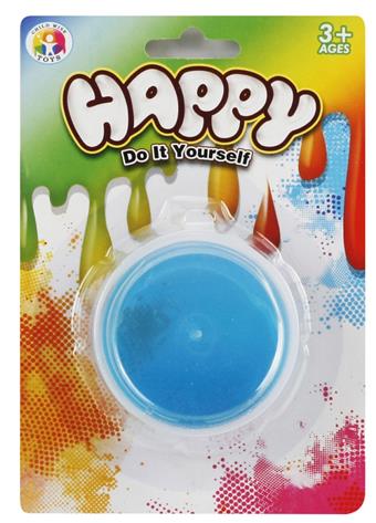 Small round box bottled crystal clay (multi-color)   ITEM NO.： W039334