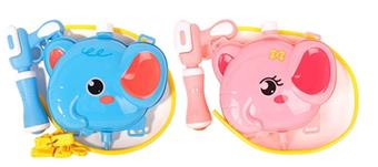 Elephant backpack with large water gun   ITEM NO.： W026497