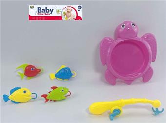 (Bathroom small turtle basin with light, cute fish series single item)   ITEM NO.： W035211