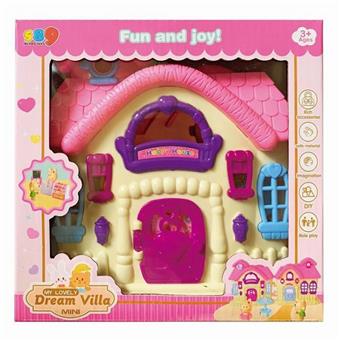 Cartoon Rabbit Bear Villa Set   ITEM NO.： W040275