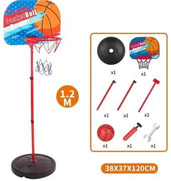 1.2-meter vertical iron frame iron basketball stand   ITEM NO.： W030609