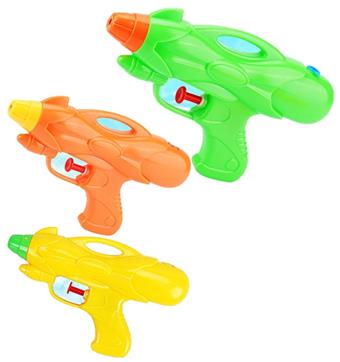 Two sets of solid color water guns   ITEM NO.： W026686