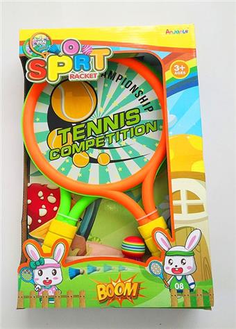 Cotton tennis racket for outdoor sports (TENINS)   ITEM NO.： W037748