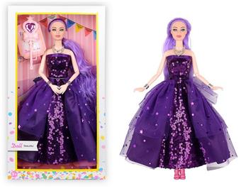 11.5-inch 9-joint solid fashion sequin dress Barbie with wristband and and magic wand   ITEM NO.： W033816