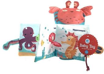 3D Underwater World Puppet Cloth Book   ITEM NO.： W039291
