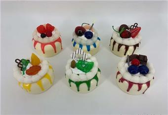 Simulated fruit cake refrigerator sticker   ITEM NO.： W036483