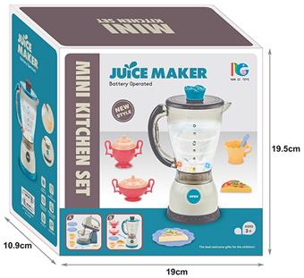 Electric juicer with light (2AA not included)   ITEM NO.： W018867