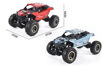 1: 14 alloy four-wheel drive climbing remote control car (including electricity) 2.4G   ITEM NO.： W025728