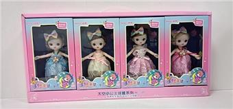 Space Princess Doll Series (4PCS) (Exquisite Barbie Dolls for Home Play)   ITEM NO.： W023134