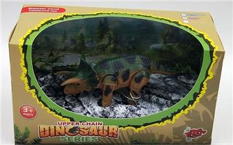 Upchain four legged walking Triceratops dinosaur toy   ITEM NO.： W036121