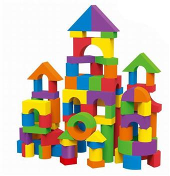 29 pieces of EVA large particle early education software building blocks   ITEM NO.： W023664
