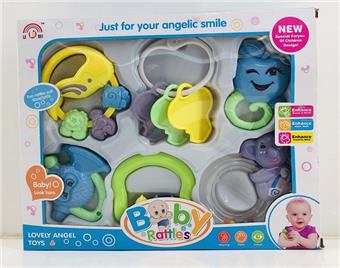 Baby Ringing Bell (6PCS)   ITEM NO.： W037221
