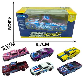 Sliding Alloy Simulation Vehicle (Stripe Series) (Single Pack) (CPC)   ITEM NO.： W024464