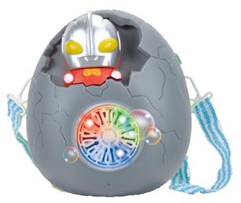 15 hole Ultraman Yellow Eye Bubble Egg+2 bottles of Bubble Water (not included)   ITEM NO.： W024479