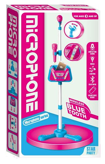 Dual microphones (Bluetooth, lighting, music)   ITEM NO.： W024267