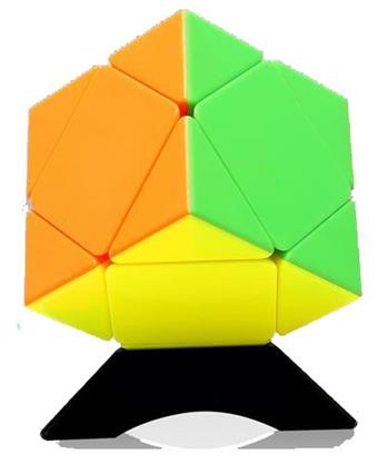 Conventional color oblique turning Rubik's Cube   ITEM NO.： W023706