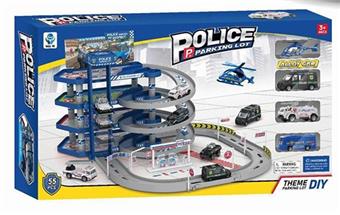 Four story police lift parking lot   ITEM NO.： W019781