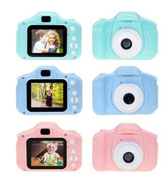 X2 Pu Qing low resolution single camera children's camera simulation cartoon digital camera DSLR 2.0-inch single camera 300000 pixels (including built-in lithium battery)   ITEM NO.： W029107