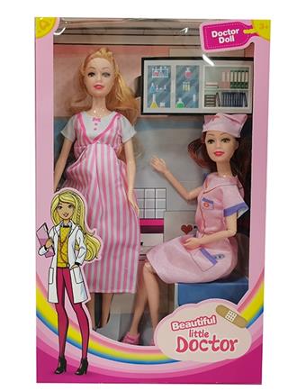 11.5-inch live action pregnant women and 11.5-inch live nurses, 2 pieces per box   ITEM NO.： W033223