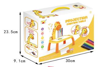 Music Projection Writing Desk Learning Desk (Giraffe)   ITEM NO.： W040831