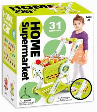 Shopping Cart Green+30 Food   ITEM NO.： W022925