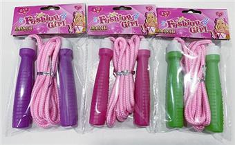 Jump rope PVC threaded rope   ITEM NO.： W034110