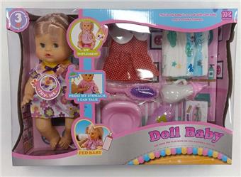 (GCC) 14 inch pee girl set+IC   ITEM NO.： W036731