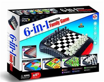 Six in One Chessboard (GCC)   ITEM NO.： W039524