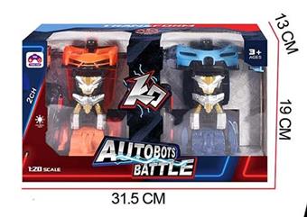 1: 20 two-way battle collision deformation remote control car 27/40MHz (including power)   ITEM NO.： W025858