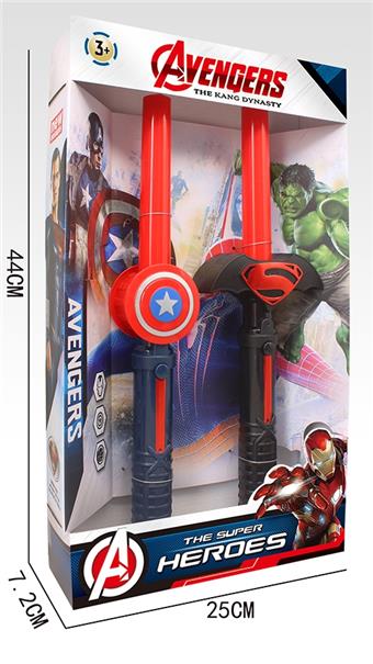 Batman+Captain America Telescopic Stick   ITEM NO.： W041164
