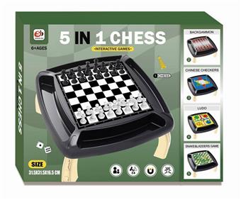 Five in one chessboard   ITEM NO.： W039440