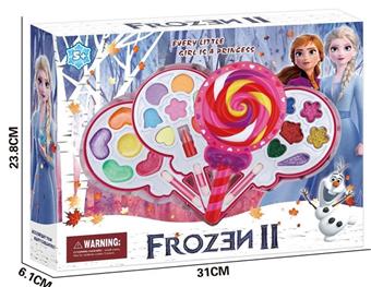 Three layer ice and snow princess lollipop children's makeup cosmetics   ITEM NO.： W020958